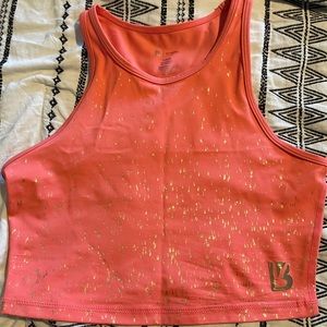 Buff bunny Aurora Crop Rosé Coral size Large